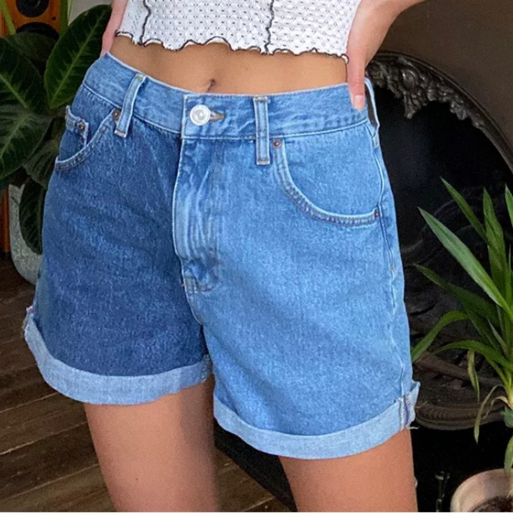 BDG Two Toned Mom Short